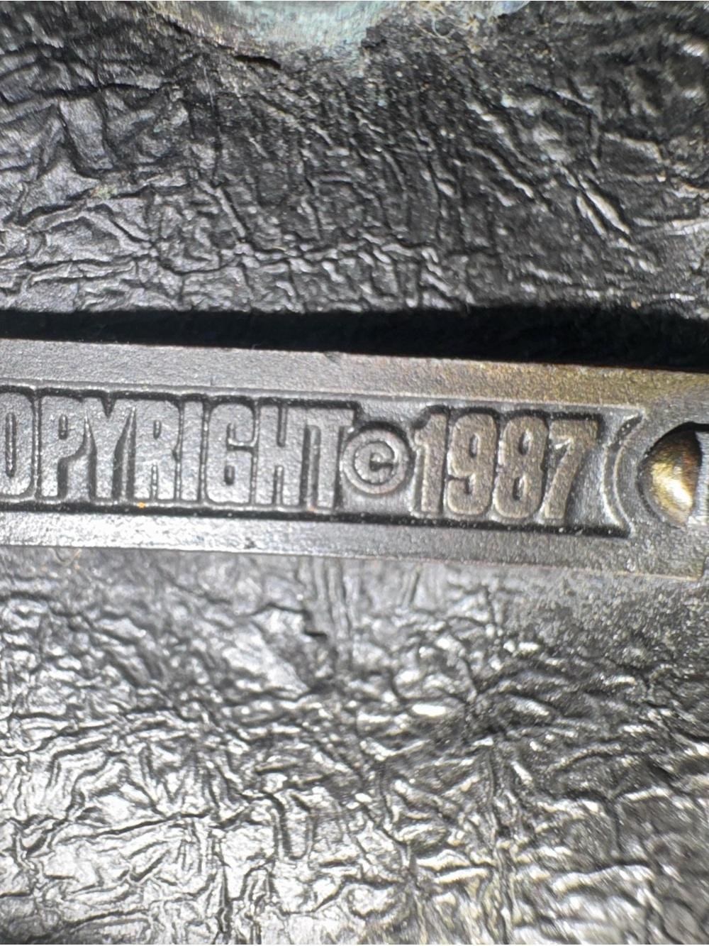 Vintage 1987 Great American Tradition Keep America Rolling Belt Buckle USA - Picture 6 of 7